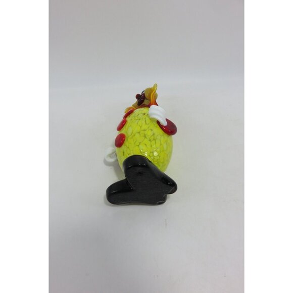Vintage Murano Glass Clown Figurine Handcrafted Italian Art Collectible - Picture 8 of 10